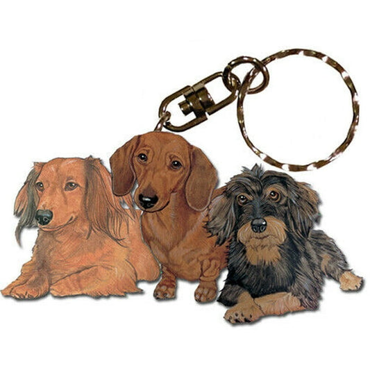 Dachshund Keychain, Souvenir Key Holder