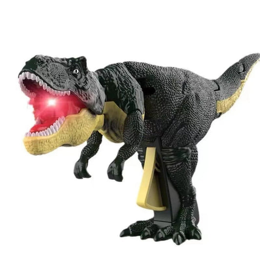 Dinosaur Telescopic Swing Fidget Toy, Trigger The T-Rex, Creative Decompression Trick Toys, Creative Realistic Dinosaur Robot Hands-Free Decompression Toy for Kids and Adults.