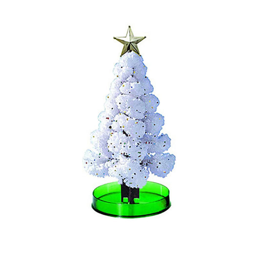 Growing Crystal Christmas Tree, Presents Novelty Kit for Kids Funny Educational and Party Toys, Kids DIY Arts and Crafts, Science Kits Feel The Growth of Xmas Ornaments