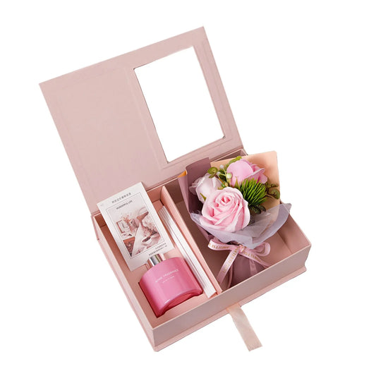 New Year Deals! Uhuya Birthday Gifts for Mom Women Christmas Gifts Relaxing Spa Gift Basket Appreciation Gift for Her Christmas Gifts for Wife Sister Gifts Best Friend Candle 120ml, D